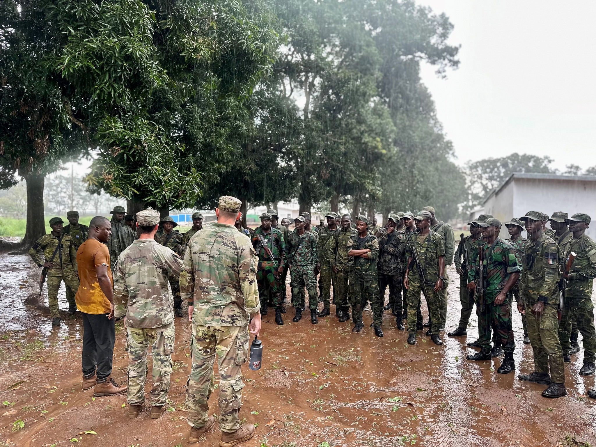 U.S. Army Training with Ivorian Armed Forces Infantry Units in Séguéla