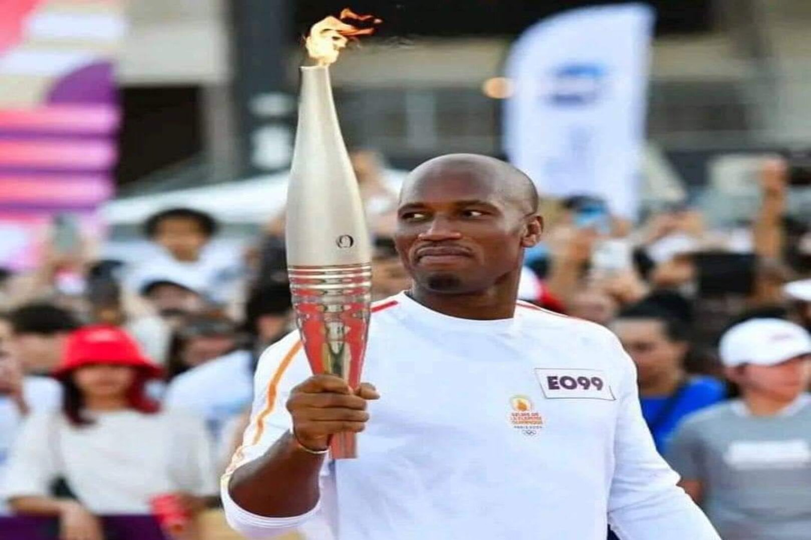 Didier Drogba Honored at Paris olympics 2024