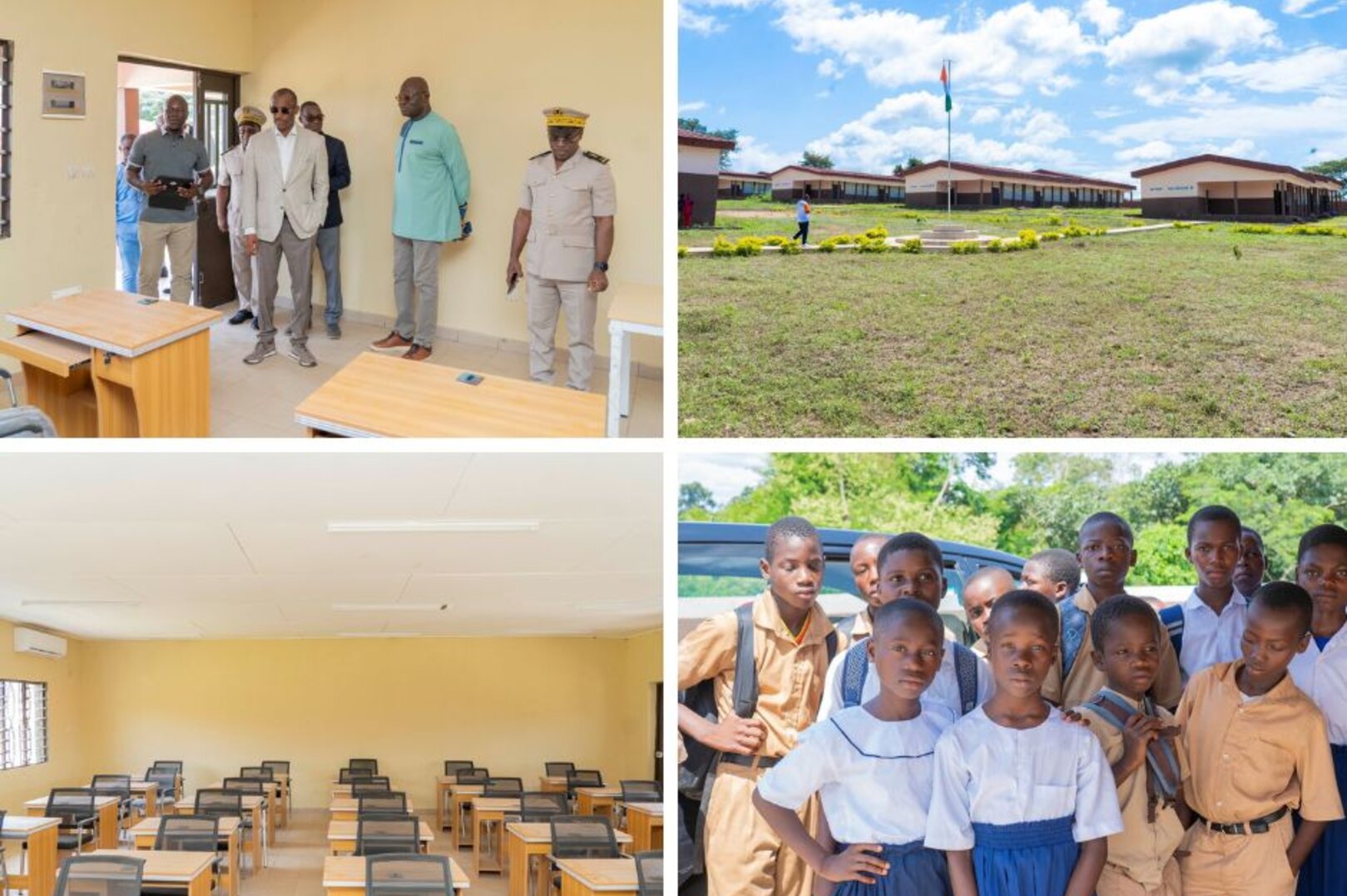 Minister Mamadou Touré Visits Souafouè Djanhan Proximity College to Support Youth Development