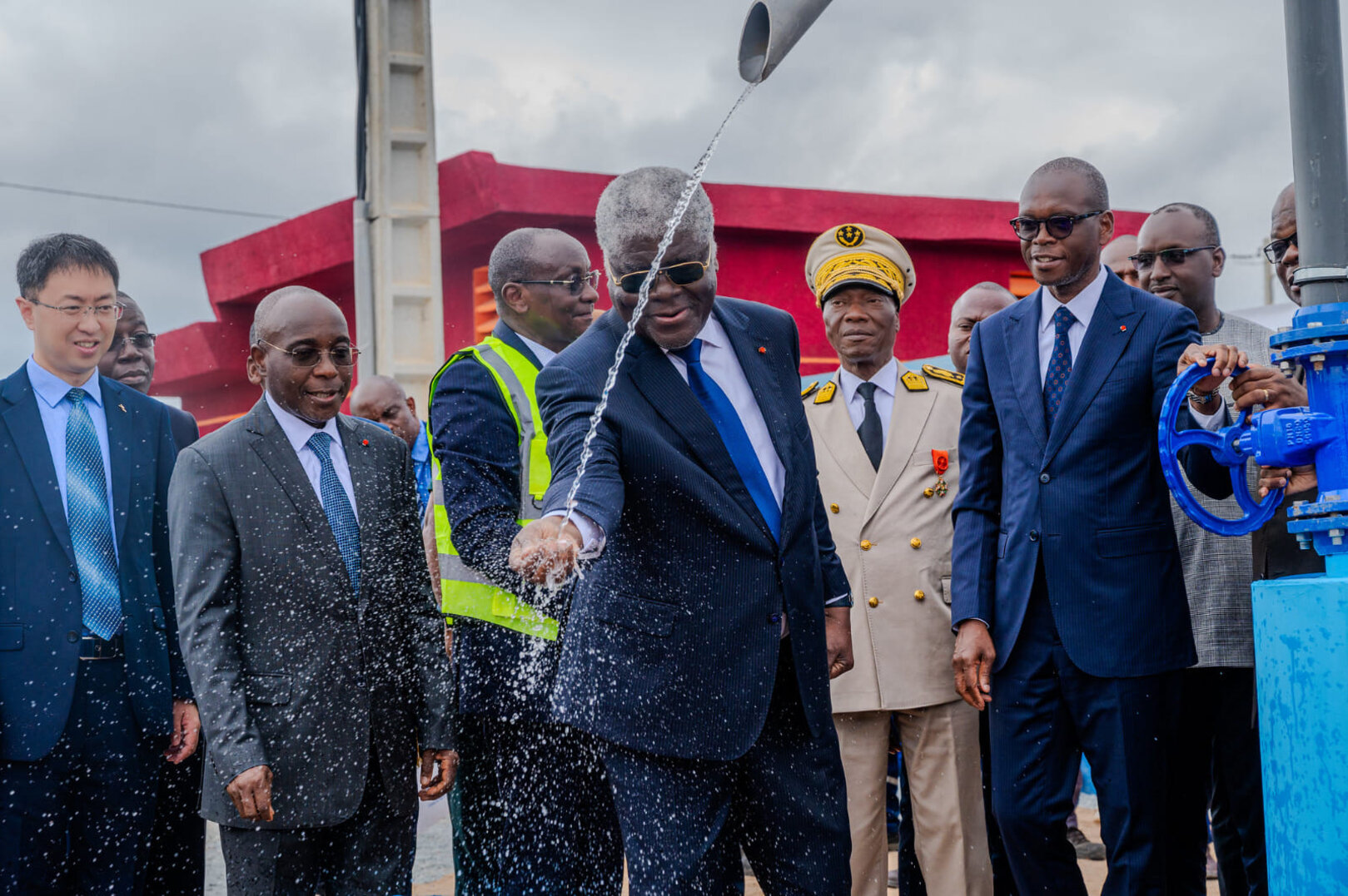 Prime Minister Robert Beugré Mambé Announces Ambitious Goal for Nationwide Potable Water Access by 2030 in Bouaflé