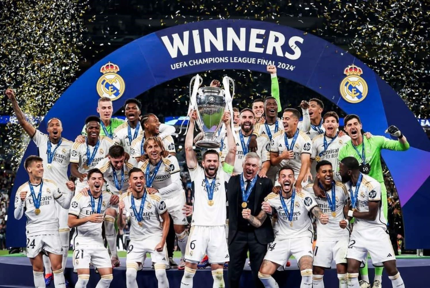 Real Madrid win record-extending 15th Champions League title, beat Borussia Dortmund 2-0 in the final