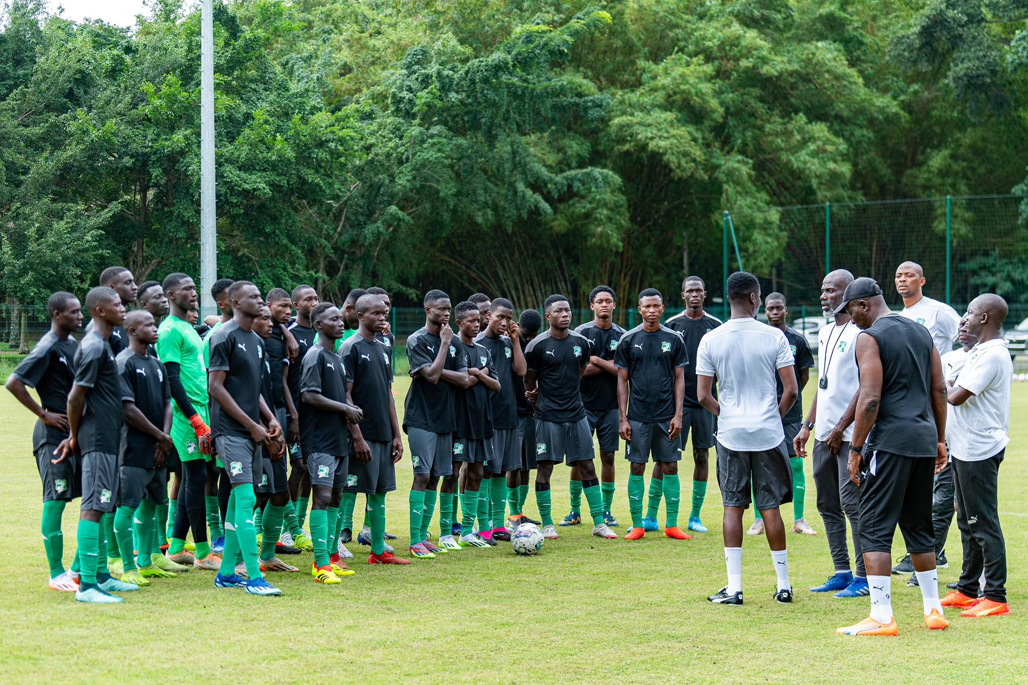 Ivory Coast U17 Elephants Ramp Up Training for FIFA Talent Development Tournament